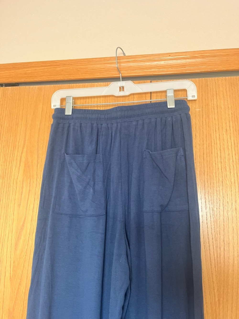 Oncharm Royal Blue Two-Piece Tank Top and Wide Leg Pants Set - Picture 7 of 8